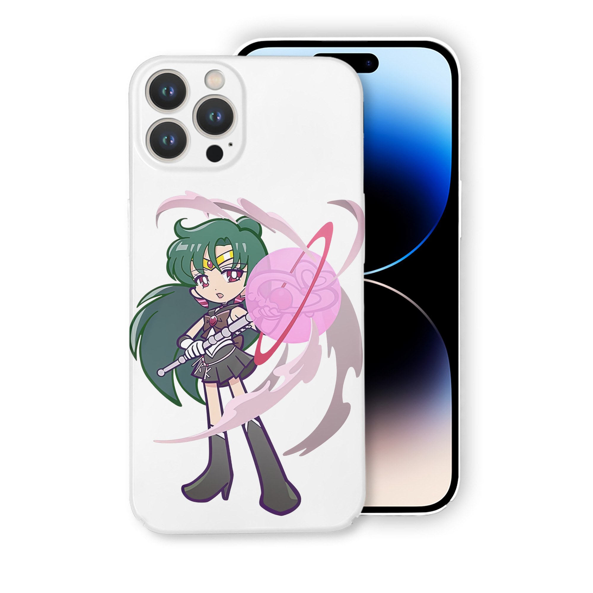 （画像用） 美少女戦士セーラームーン 冥王せつな Sailor Moon Meiou Setsuna 【iPhone 14シリーズ対応】ハードケース